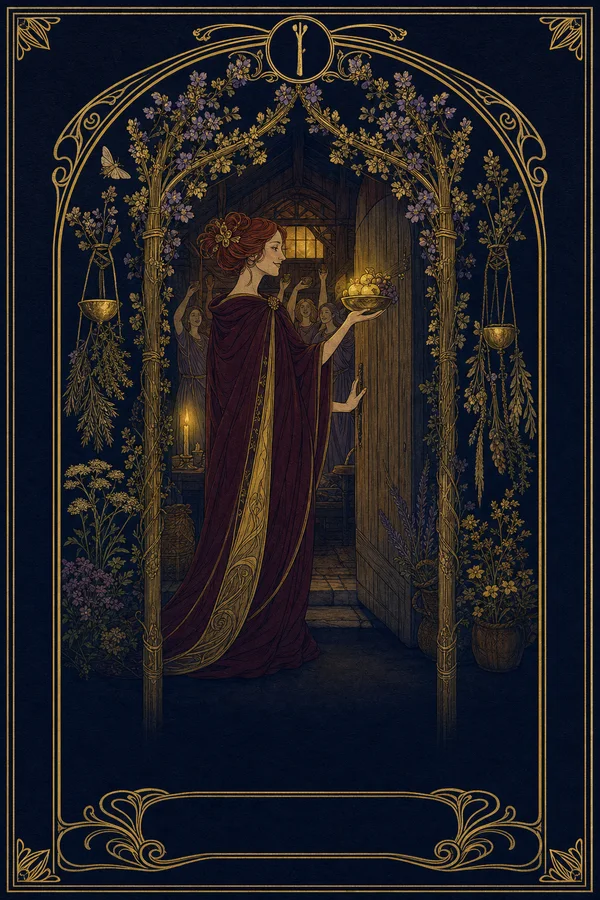 Czwórka Różdżek